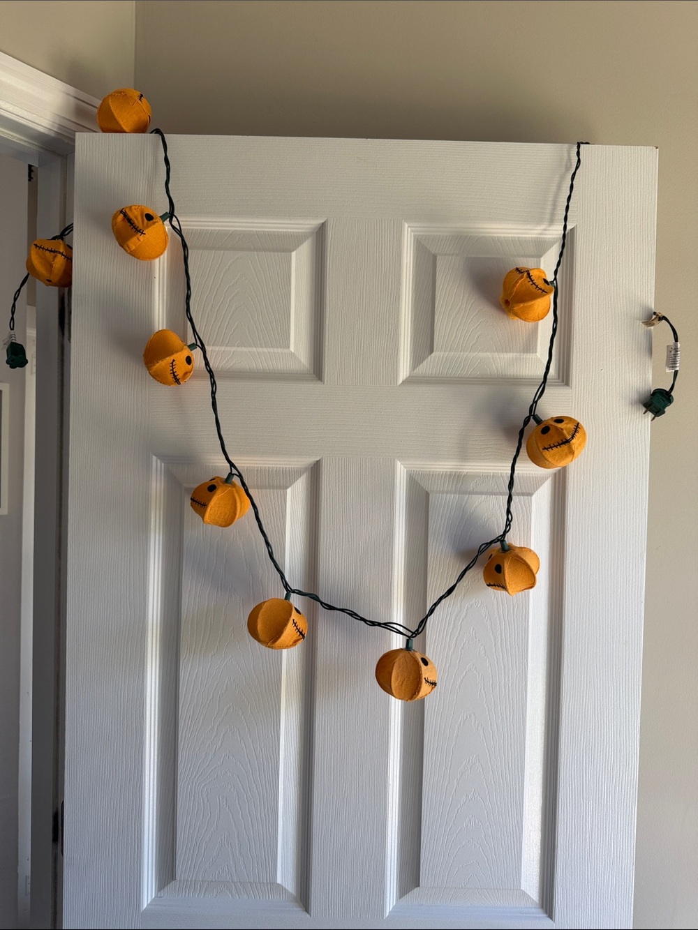 Pottery Barn Kids Orange Pumpkin String Lights - Halloween Holiday Décor
